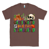 Chestnut Under Caffeinated and Over Stimulated Classic Tee - texasbilliewilder