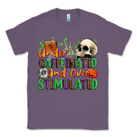 Lavender Under Caffeinated and Over Stimulated Classic Tee - texasbilliewilder