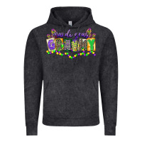 Vintage Black mardi gras grammy Vintage Hoodie - CowGirlArtShop