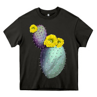Asphalt Opunthia Santa Rita Cactus Heavy Core Tee - LillyAllenDesigns