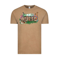 Vintage Coffee Easter egg Nurse bunny Easter Day Vintage Tee - HowdyJamesFarm