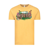 Vintage Mustard Easter egg Nurse bunny Easter Day Vintage Tee - HowdyJamesFarm