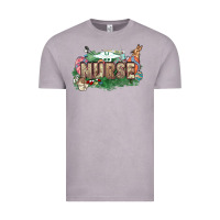 Vintage Zinc Easter egg Nurse bunny Easter Day Vintage Tee - HowdyJamesFarm