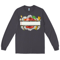 Smoke floral teacher custom name Long Sleeve Tee - CowGirlArtShop