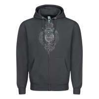 Smoke As Above So Below GIFT Alchemy GIFT Blackcraft Zipper Hoodie - minhPixels