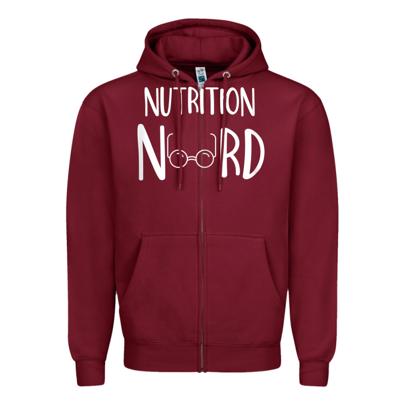 Womens Nutritionist Gifts For Health Coach Or Registered Dietitian Zipper Hoodie by minhPixels | Teevron