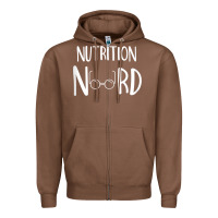 Chestnut Womens Nutritionist Gifts For Health Coach or Registered Dietitian Zipper Hoodie - minhPixels