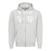 Dove Grey Womens Nutritionist Gifts For Health Coach or Registered Dietitian Zipper Hoodie - minhPixels