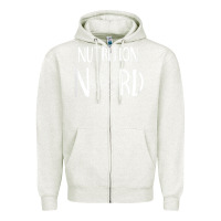 Oatmeal Heather Womens Nutritionist Gifts For Health Coach or Registered Dietitian Zipper Hoodie - minhPixels