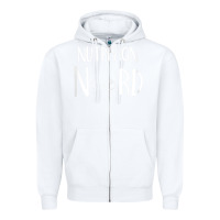 White Womens Nutritionist Gifts For Health Coach or Registered Dietitian Zipper Hoodie - minhPixels