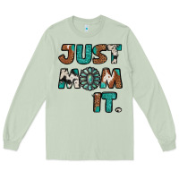 Matcha just mom it cowhide turquoise Long Sleeve Tee - Jasminsmagicworld