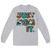 Moon Dust just mom it cowhide turquoise Long Sleeve Tee - Jasminsmagicworld
