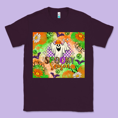 Spooky Season Classic Tee Designed By Texasbilliewilder