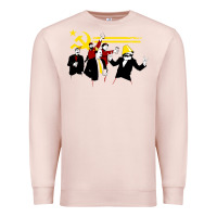 Pale Pink the communist party Premium Sweatshirt - minhPixels