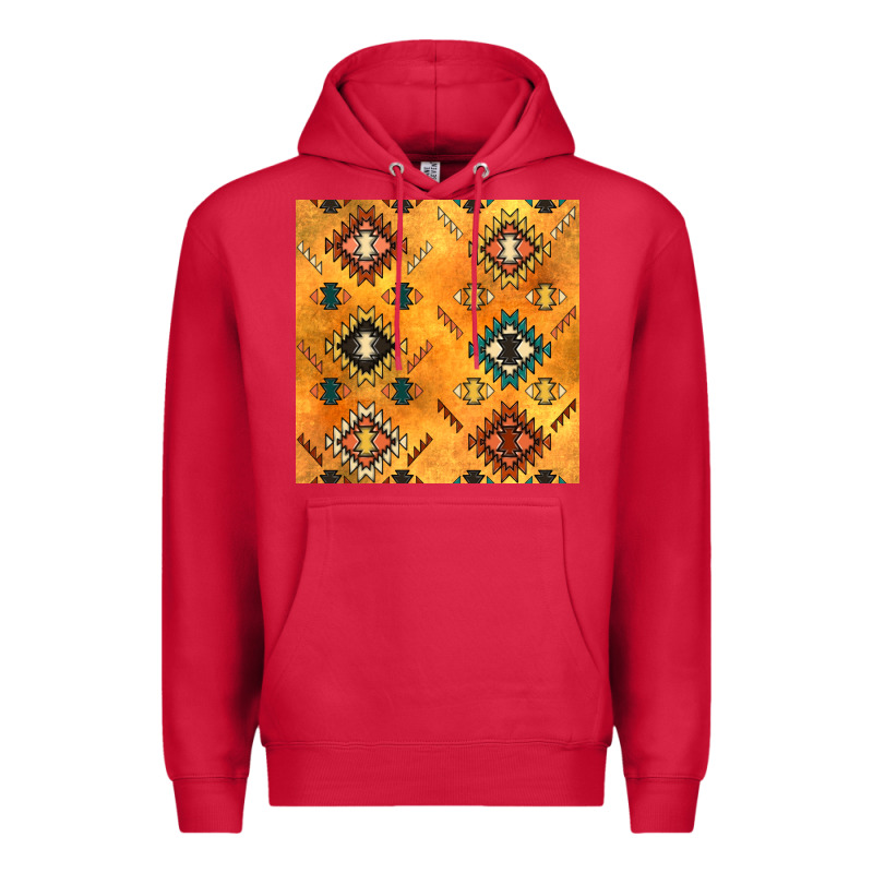 Native American Aztec Seamless Pattern 4 Premium Hoodie by BundleAndBundleShop | Teevron