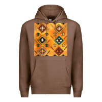 Chestnut native american aztec seamless pattern 4 Premium Hoodie - BundleAndBundleShop