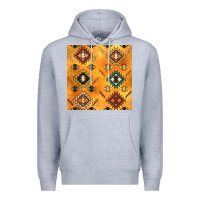 Heather Grey native american aztec seamless pattern 4 Premium Hoodie - BundleAndBundleShop