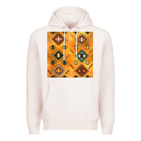 Pale Pink native american aztec seamless pattern 4 Premium Hoodie - BundleAndBundleShop