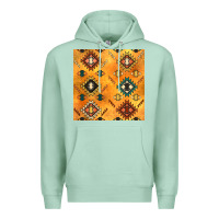 Seafoam native american aztec seamless pattern 4 Premium Hoodie - BundleAndBundleShop