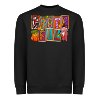 Black grateful thanksgiving Heavyweight Sweatshirt - FaDigitalArtStudio