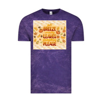 Cloud Purple fall breeze crunchy leaves Vintage Tee - TumblerDesignByShophia