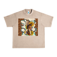French Oak horses with sunflowers Urban Heavy Tee - TumblerDesignByShophia