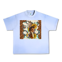 Grape Ice horses with sunflowers Urban Heavy Tee - TumblerDesignByShophia