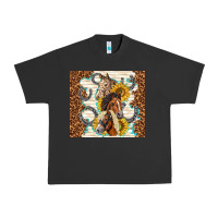 Pigment Black horses with sunflowers Urban Heavy Tee - TumblerDesignByShophia