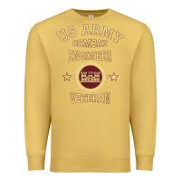 Antique Gold US Army Combat Engineer Combat Engineer Veteran Gift Premium Sweatshirt - minhPixels