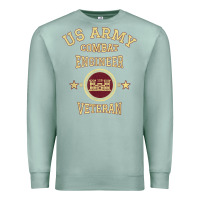 Seafoam US Army Combat Engineer Combat Engineer Veteran Gift Premium Sweatshirt - minhPixels