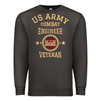 Smoke US Army Combat Engineer Combat Engineer Veteran Gift Premium Sweatshirt - minhPixels