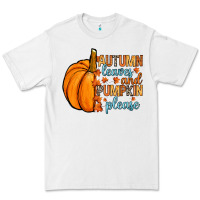 White Autumn leaves and pumpkin please Premium Tee - RanaPortraitStore