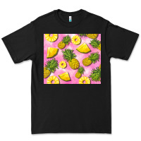 Black pink pineapple Premium Tee - BarkalooDesign