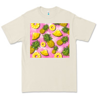Bone pink pineapple Premium Tee - BarkalooDesign