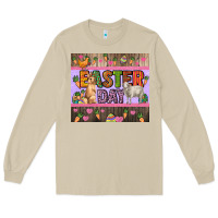Mushroom Easter day farm animals tumbler Long Sleeve Tee - HowdyJamesFarm