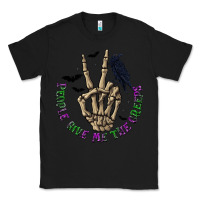 Black People Give Me The Creeps Classic Tee - texasbilliewilder