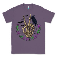 Lavender People Give Me The Creeps Classic Tee - texasbilliewilder