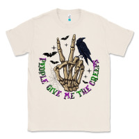 Natural People Give Me The Creeps Classic Tee - texasbilliewilder