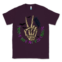 Plum People Give Me The Creeps Classic Tee - texasbilliewilder