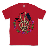 Red People Give Me The Creeps Classic Tee - texasbilliewilder