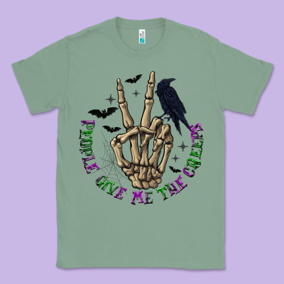 People Give Me The Creeps Classic Tee Designed By Texasbilliewilder