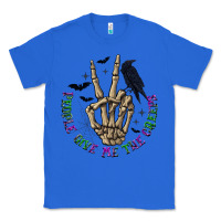 True Royal People Give Me The Creeps Classic Tee - texasbilliewilder
