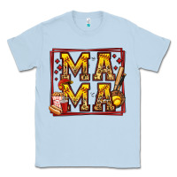 Dusty Blue softball mama Classic Tee - Jasminsmagicworld