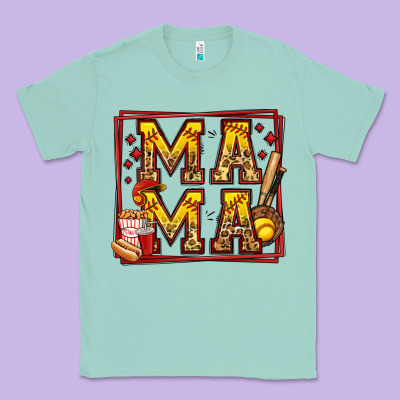Softball Mama Classic Tee Designed By Jasminsmagicworld