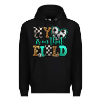 Black my heart is on that field soccer Premium Hoodie - Jasminsmagicworld