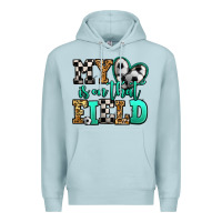 Blue Mist my heart is on that field soccer Premium Hoodie - Jasminsmagicworld