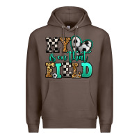 Coffee my heart is on that field soccer Premium Hoodie - Jasminsmagicworld