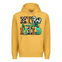 Mustard my heart is on that field soccer Premium Hoodie - Jasminsmagicworld