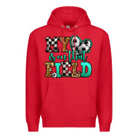 Red my heart is on that field soccer Premium Hoodie - Jasminsmagicworld