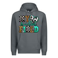 Rock my heart is on that field soccer Premium Hoodie - Jasminsmagicworld